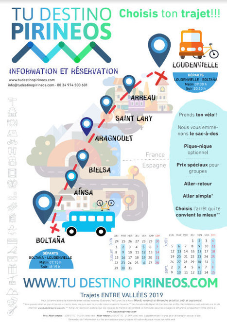 Un bus transfrontalier pour l'été | Vallées d'Aure & Louron - Pyrénées | Scoop.it