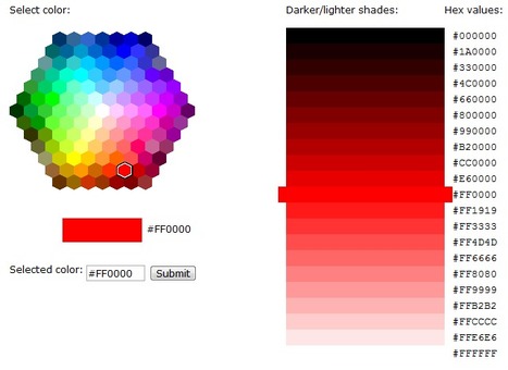 HTML Color Picker | color | Scoop.it