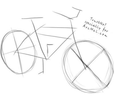 How to draw a bike step by step | Drawing and Painting Tutorials | Scoop.it