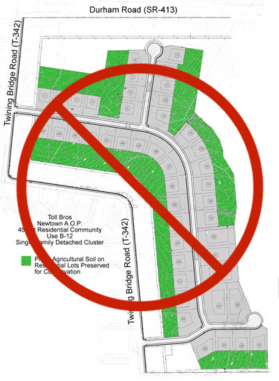 In an Unanimous Vote, Newtown Township Supervisors Denied Toll Brothers Conditional Use Application to Build 45 Homes in Conservation District. Residents Ecstatic! | Newtown News of Interest | Scoop.it