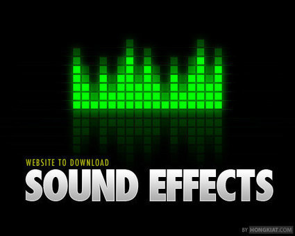 55 Great Websites To Download Free Sound Effects | Le Top des Applications Web et Logiciels Gratuits | Scoop.it