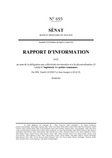 Permettre aux petites communes de concrétiser leurs projets. Rapport d’information relatif à l’ingénierie des petites communes | Développement économique en milieu rural | Scoop.it