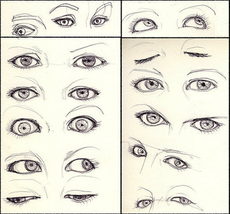 Expressive Eyes Drawing Reference | Drawing References and Resources | Scoop.it