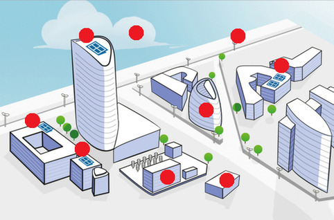 Infographie - ils se cachent derrière le premier smart grid de quartier français | Veille territoriale AURH | Scoop.it