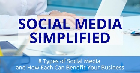 Social Media Simplified: 8 Types and How Each Can Benefit Your Business | Tampa Florida Marketing | Scoop.it