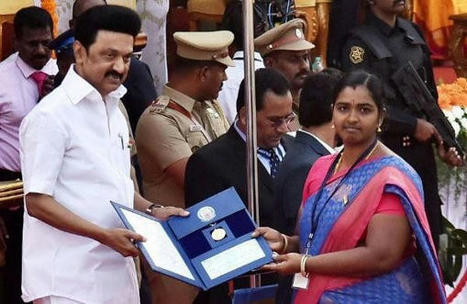 TAMIL NADU, INDIA: TN Govt Award for Highest Yield a Recognition for Women: Pudukkottai Farmer | SRI Global News: February - April 2024 **sririce -- System of Rice Intensification | Scoop.it