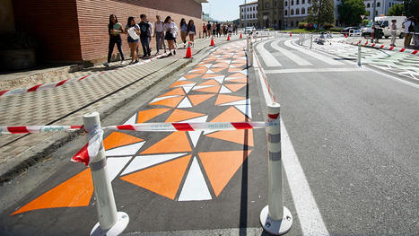 Más aceras y menos espacio para los coches: Pamplona 'asegurará' 60 entornos... | Energy Transition in Europe | www.energy-cities.eu | Scoop.it