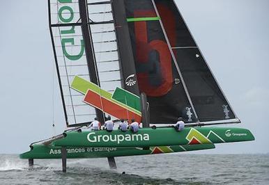 Franck Cammas espère voler de nouveau ce samedi | Wing sail technology | Scoop.it