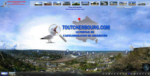 Cherbourg-Octeville - Manche. Visite virtuelle. Cherbourg comme si vous étiez, grâce à un photographe | Veille territoriale AURH | Scoop.it