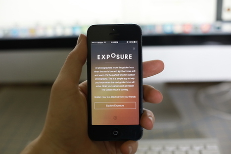 Free, Beautifully Designed App Notifies You when Golden Hour is About to Start | Photo Editing Software and Applications | Scoop.it