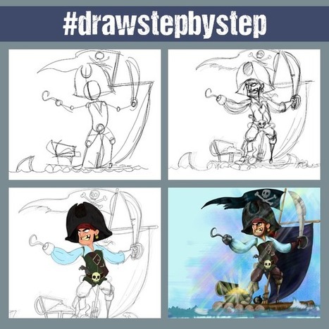 Announcing New Tag #drawstepbystep for User Tutorials | Drawing and Painting Tutorials | Scoop.it