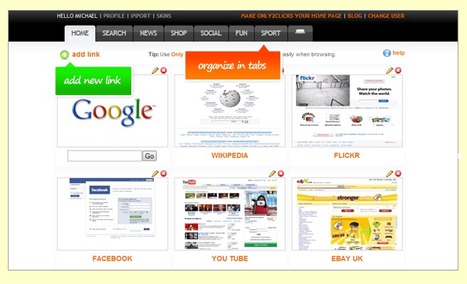 Curate Your Favorite Web Sites Into Visual Groups with Only2Clicks | Content Curation World | Scoop.it