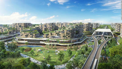 Singapore is building a 42,000-home eco 'smart' city - CNN Style