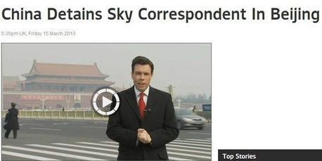 Un journaliste de Sky News arrêté en direct sur la place Tiananmen | Chine | Scoop.it