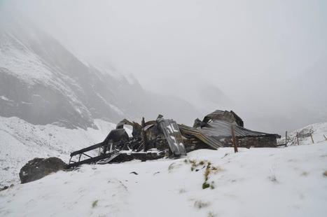 Il y a trois ans, le refuge de Barroude était entièrement détruit par un incendie | Vallées d'Aure & Louron - Pyrénées | Scoop.it