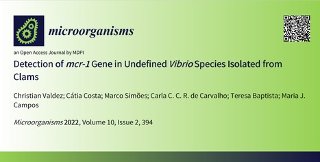 Detection of mcr-1 gene in Vibrio Species Isolated From Clams | iBB | Scoop.it