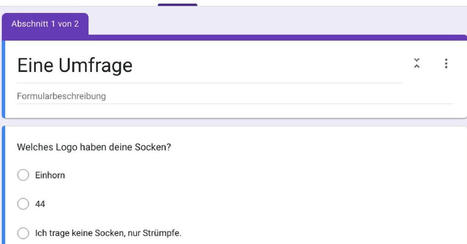 Google Docs: Umfrage erstellen – so geht's mit Formularen | Medien – Unterrichtsideen | Scoop.it