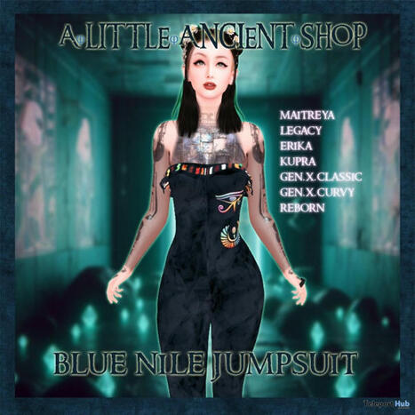 Blue Nile Jumpsuit July 2024 Group Gift by A Little Ancient Shop | Teleport Hub - Second Life Freebies | Teleport Hub | Scoop.it