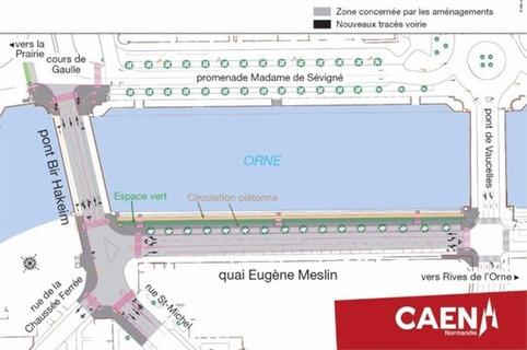 Stationnement à Caen. Les changements sur les bords de l'Orne, mode d'emploi | Veille territoriale AURH | Scoop.it