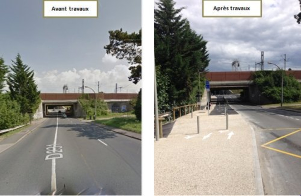 La piste cyclable à Harfleur permet de relier les voies communales + véloroute et de circuler à vélo en sécurité - Tweet from @LeHavreAgglo | Veille territoriale AURH | Scoop.it