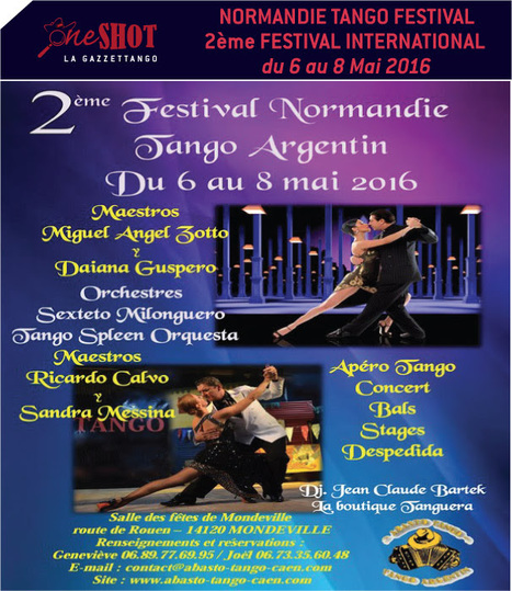 Francia: NORMANDIE TANGO FESTIVAL | Mundo Tanguero | Scoop.it