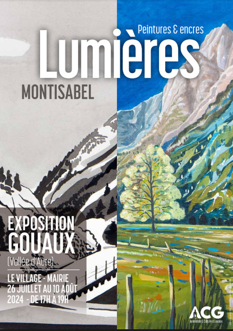 Exposition de peintures et encres à Gouaux du 26 juillet au 10 août | Vallées d'Aure & Louron - Pyrénées | Scoop.it