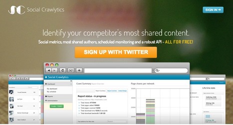 Find Out Which Competitor Pages Are Most Shared on Social Media with Social Crawlytics | Internet Marketing Strategy 2.0 | Scoop.it