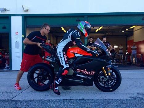 SBK, Marco Melandri debuts on the factory Ducati at Misano | Ductalk: What's Up In The World Of Ducati | Scoop.it