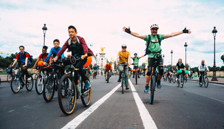 À Paris, la fréquentation des pistes cyclables a doublé en un an