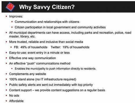 Newtown Township Supervisors Impressed By The Savvy Citizen Mobile/Text/Email Based Notification & Events App | Newtown News of Interest | Scoop.it