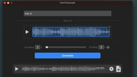 Transforma tus ideas en música con TextToSample | Music & relax | Scoop.it