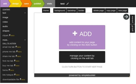 Create Pro-Looking Web Magazines from Scratch or from Any PDF with Simplebooklet | Web Publishing Tools | Scoop.it