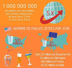 [INFOGRAPHIE] 1 milliard de pailles non recyclables jetées chaque jour dans le monde | Vers la transition des territoires ! | Scoop.it