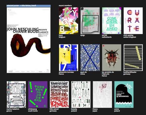 Curated Visual Collection Examples: Typo/Graphic Posters.com | Content Curation World | Scoop.it