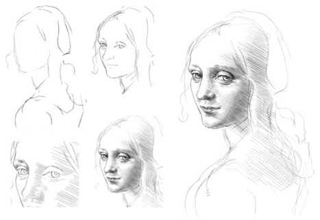 Study of a Girl's Face | Drawing and Painting Tutorials | Scoop.it