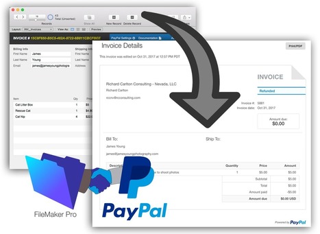 FileMaker and PayPal - Free Demo File | Filemaker Info | Scoop.it