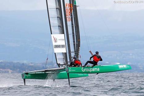 Little America's Cup - Groupama C wins first two races in Geneva | Wing sail technology | Scoop.it