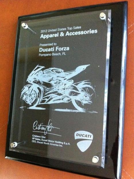 Congratulations to Ducati Forza – #1 Apparel & Accessories Dealer in the USA! | Ductalk: What's Up In The World Of Ducati | Scoop.it