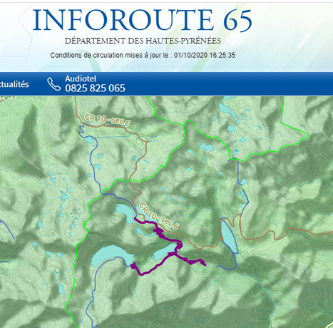 Circulation routière : route des lacs toujours fermée à partir d'Artigusse [MAJ 09/10] | Vallées d'Aure & Louron - Pyrénées | Scoop.it