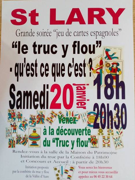 Saint-Lary Soulan : tout savoir sur le Truc y Flou à la Maison du Patrimoine le 20 janvier | Vallées d'Aure & Louron - Pyrénées | Scoop.it