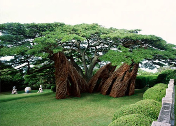 Les installations en bois naturel de Patrick Dougherty | Découvrir, se former et faire | Scoop.it