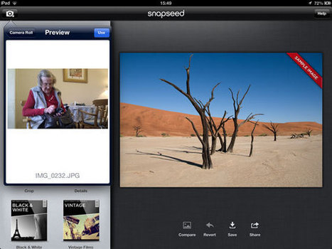 How to Use Snapseed To Enhance Your Mobile Photography | Mobile Photography | Scoop.it