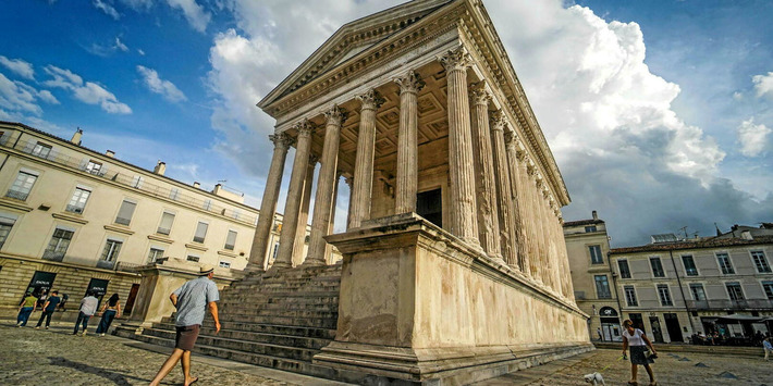 La Maison carrée de Nîmes, un temple romain iconique, inscrite au patrimoine mondial de l’Unesco | Découvrir, se former et faire | Scoop.it