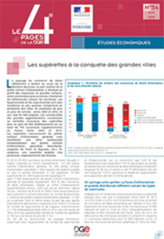 Publication DGE - 4 Pages n°54 Les supérettes à la conquête des grandes villes | Veille territoriale AURH | Scoop.it