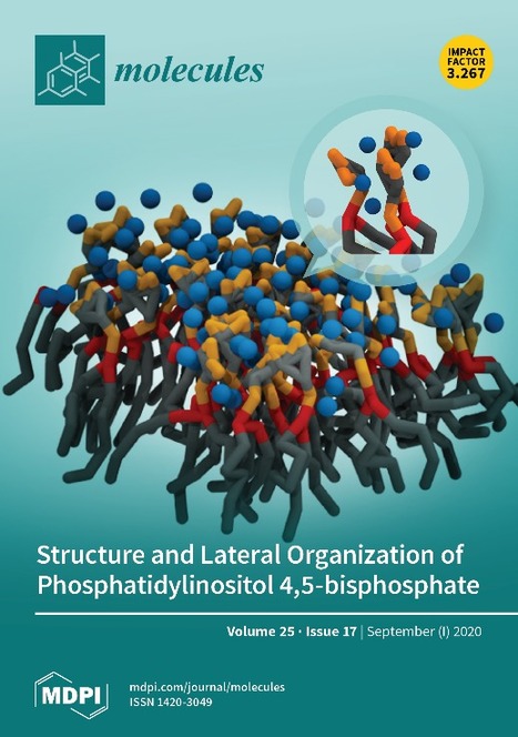 Structure and Lateral Organization of Phosphatidylinositol 4,5- bisphosphate (Cover of Molecules) | iBB | Scoop.it