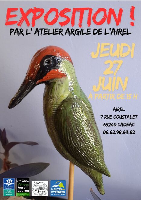 Exposition de l'atelier argile de l'AIREL le 27 juin à Cadéac | Vallées d'Aure & Louron - Pyrénées | Scoop.it