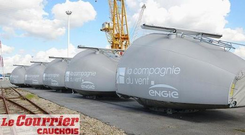 Eoliennes en pays de Caux, des dizaines de camions dès lundi | Veille territoriale AURH | Scoop.it