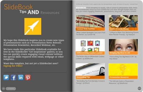 Create Professional-Looking Multimedia Flipbooks Easily with the SlideBook Theme in SlideRocket | Presentation Tools | Scoop.it