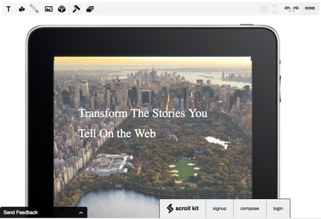 The Free-Form Visual Web Publishing Editor: Scroll Kit | Web Publishing Tools | Scoop.it