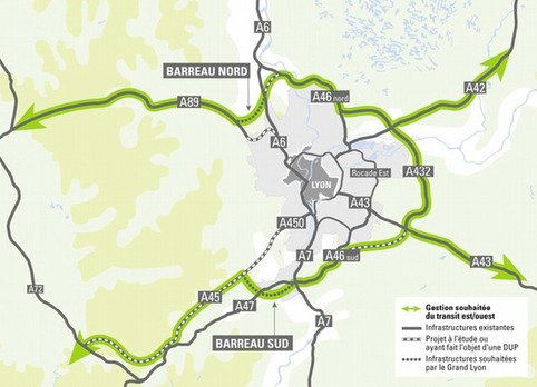 Lyon à l'heure du "grand contournement" | Veille territoriale AURH | Scoop.it